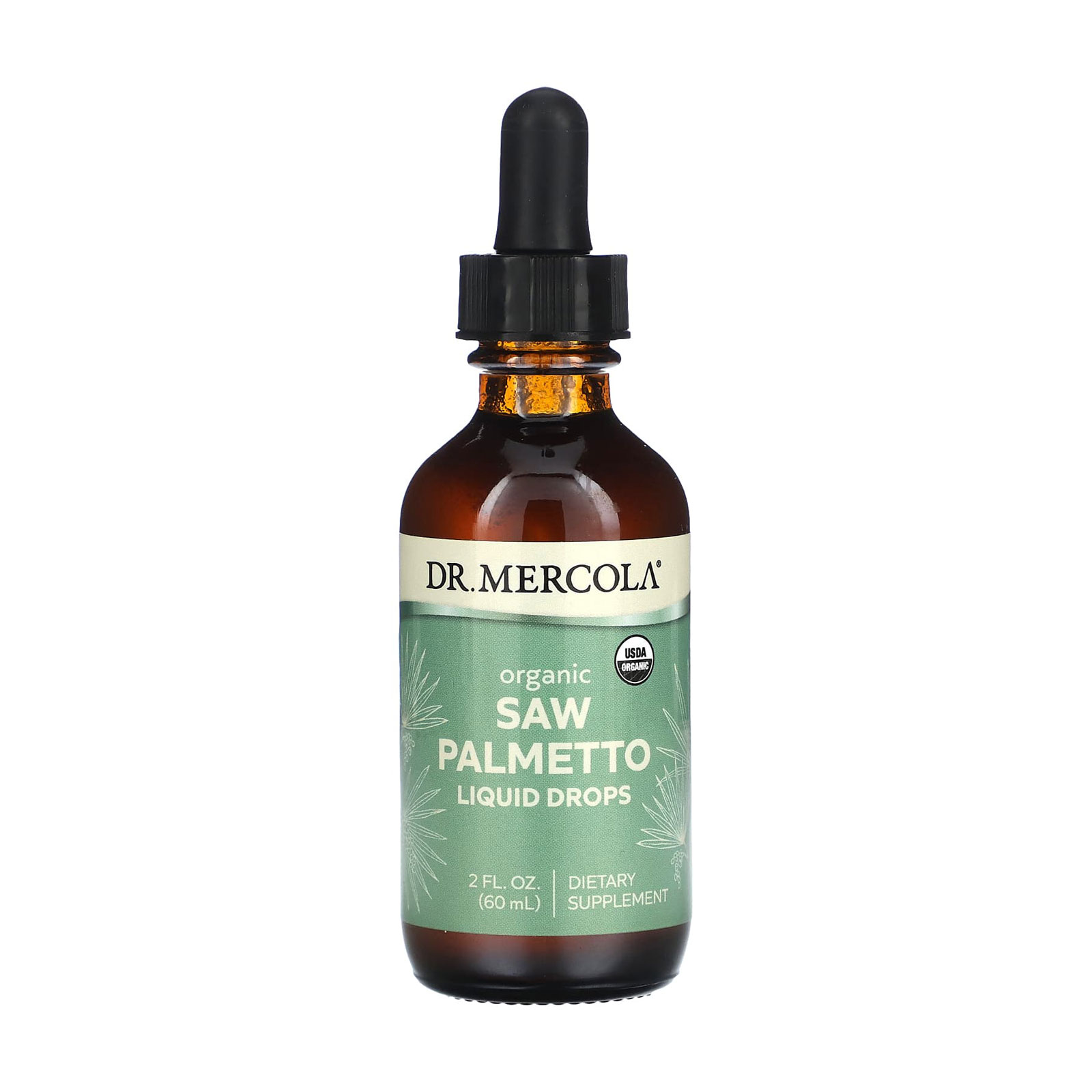 Со пальметто Dr. Mercola Saw Palmetto в краплях, 60 мл
